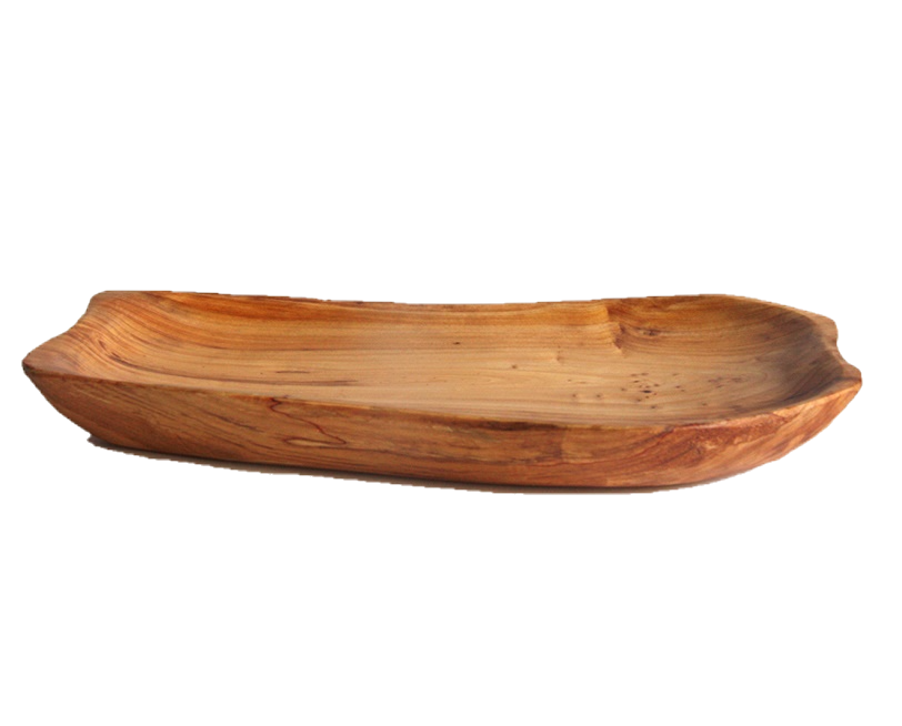 Hand-Crafted Root Wood Live Edge Platter - Small (12-13" / 2")