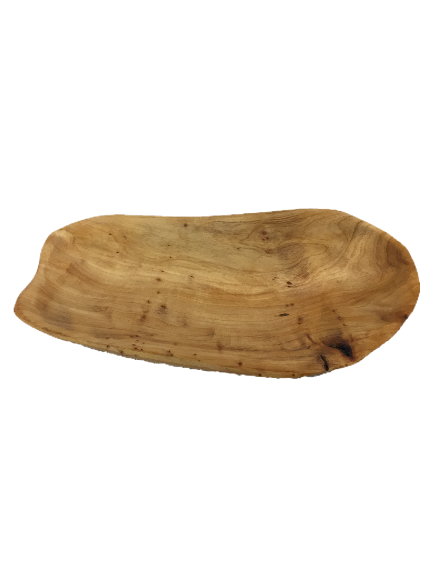 Hand-Crafted Root Wood Live Edge Platter - Small (12-13" / 2")