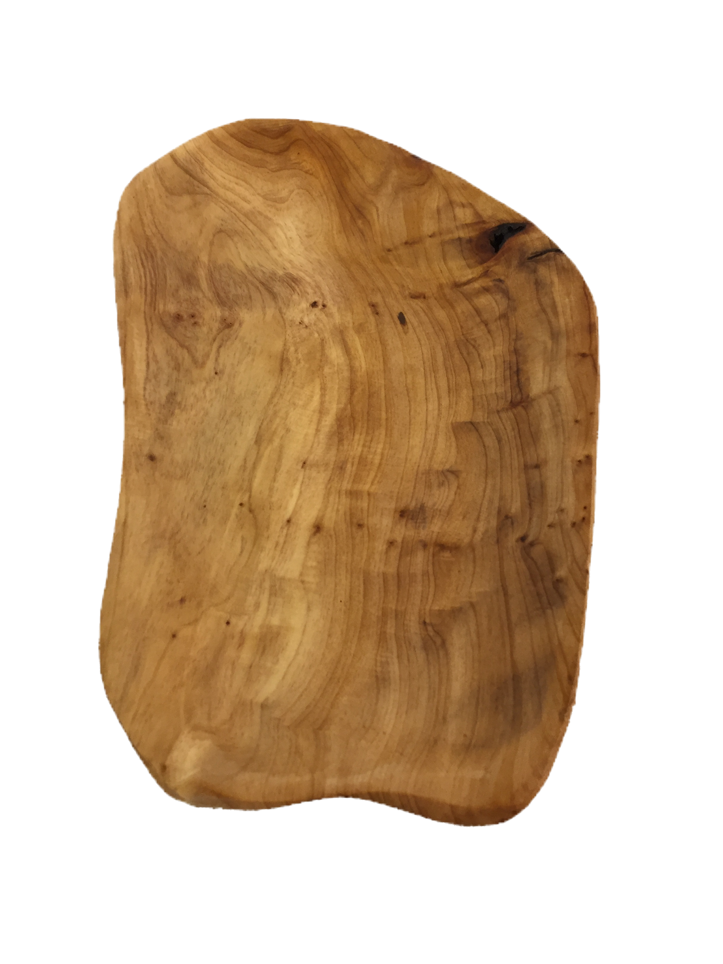 Hand-Crafted Root Wood Live Edge Platter - Small (12-13" / 2")