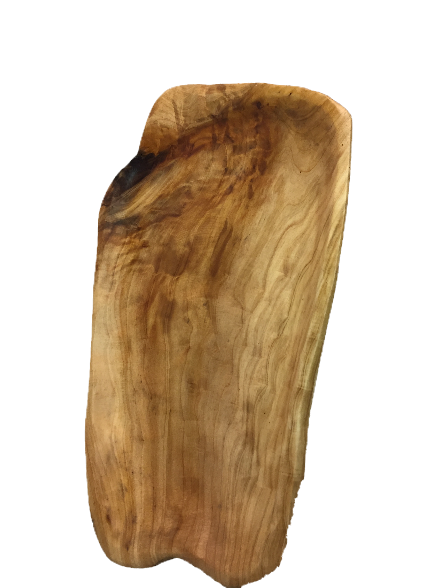 Hand-Crafted Root Wood Live Edge Platter - Medium-Large (17-19" / 2")