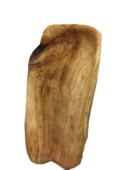 Hand-Crafted Root Wood Live Edge Platter - Medium-Large (17-19" / 2")