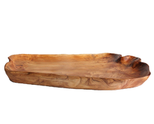 Hand-Crafted Root Wood Live Edge Platter - Large (20-21" / 2")